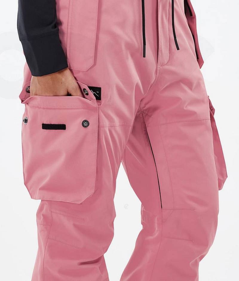 Pink Women's Dope Iconic W Ski Pants | India_D1999