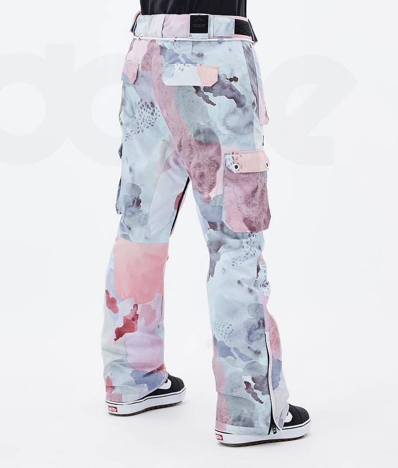 Pink Women's Dope Iconic W Snowboard Pants | India_D1647