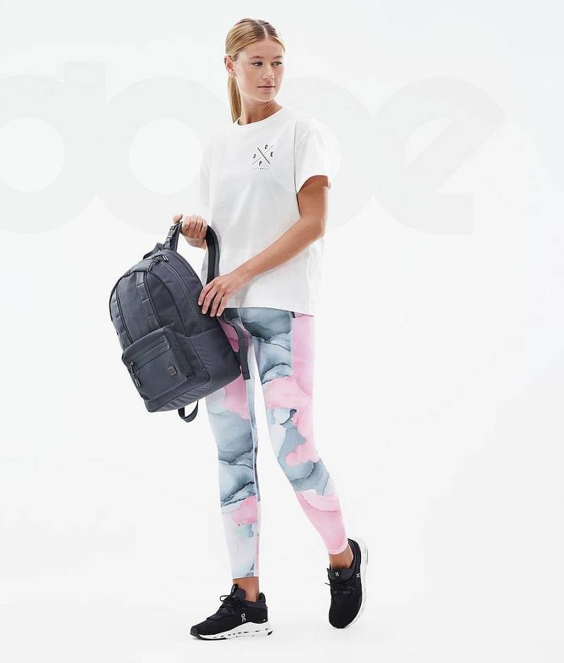 Pink Women's Dope Lofty Tech Leggings | India_D1795