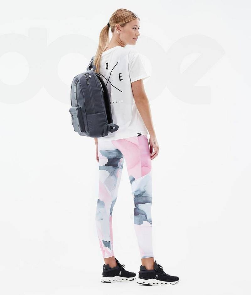 Pink Women's Dope Lofty Tech Leggings | India_D1795