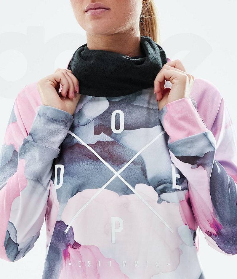 Pink Women's Dope Snuggle W Base Layer Tops | India_D2354