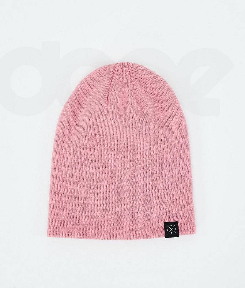 Pink Women\'s Dope Solitude Beanies | India_D1413