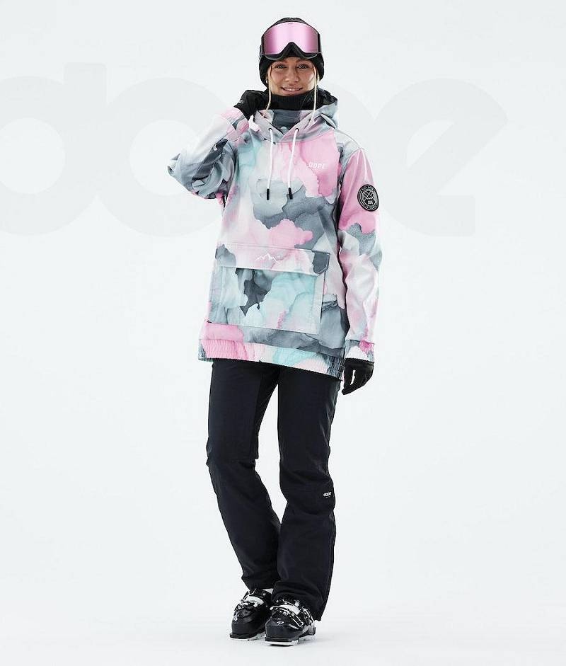 Pink Women's Dope Wylie W Ski Jackets | India_D2217