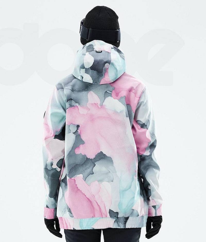 Pink Women's Dope Wylie W Ski Jackets | India_D2217