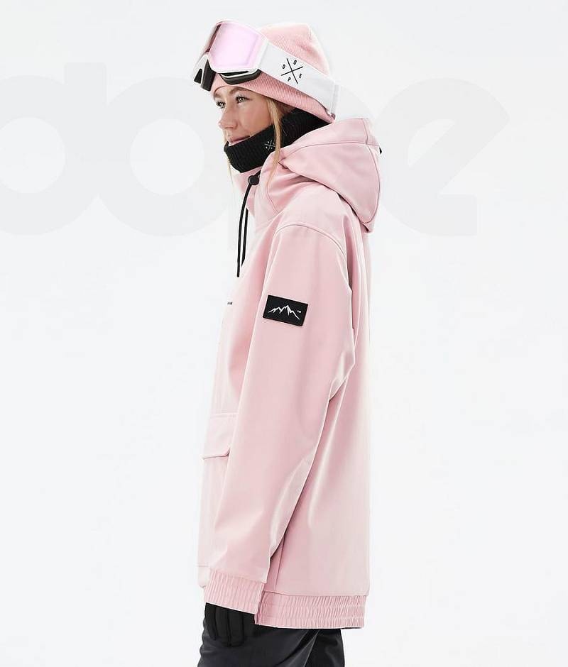 Pink Women's Dope Wylie W Ski Jackets | India_D1194