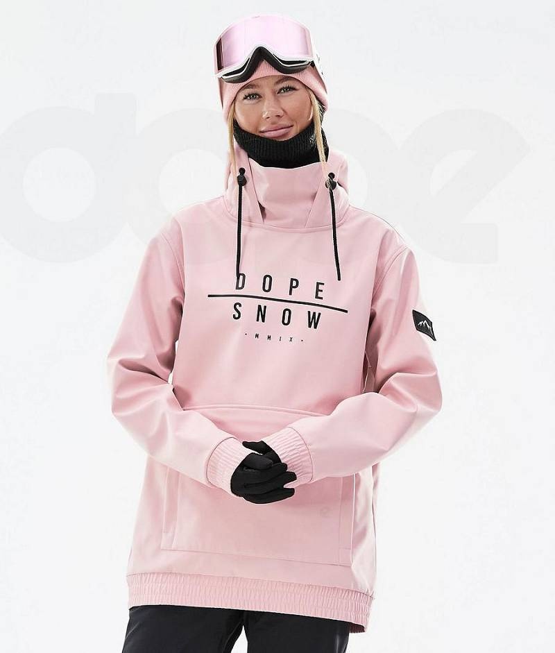 Pink Women\'s Dope Wylie W Ski Jackets | India_D1194