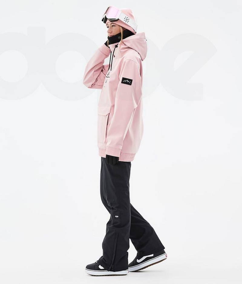 Pink Women's Dope Wylie W Snowboard Jackets | India_D1333