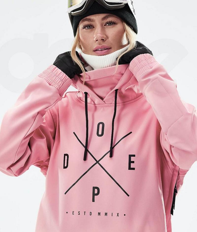 Pink Women's Dope Yeti 2021 Ski Jackets | India_D1477