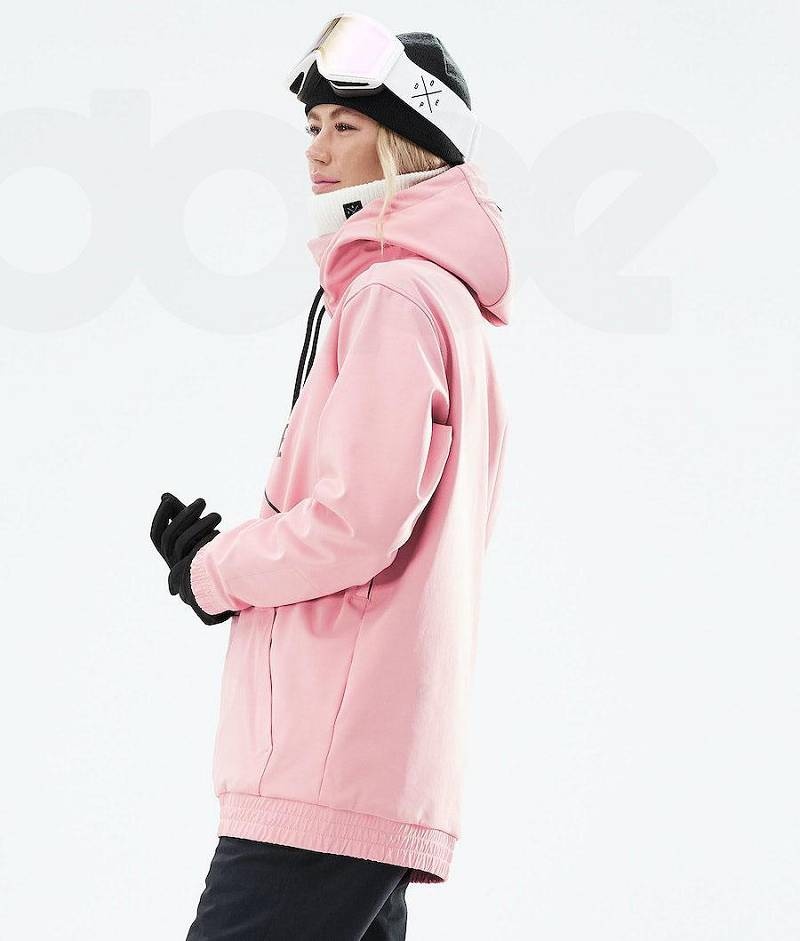 Pink Women's Dope Yeti 2021 Ski Jackets | India_D1477