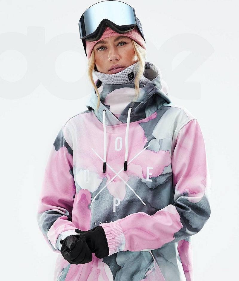 Pink Women's Dope Yeti 2021 Ski Jackets | India_D1718