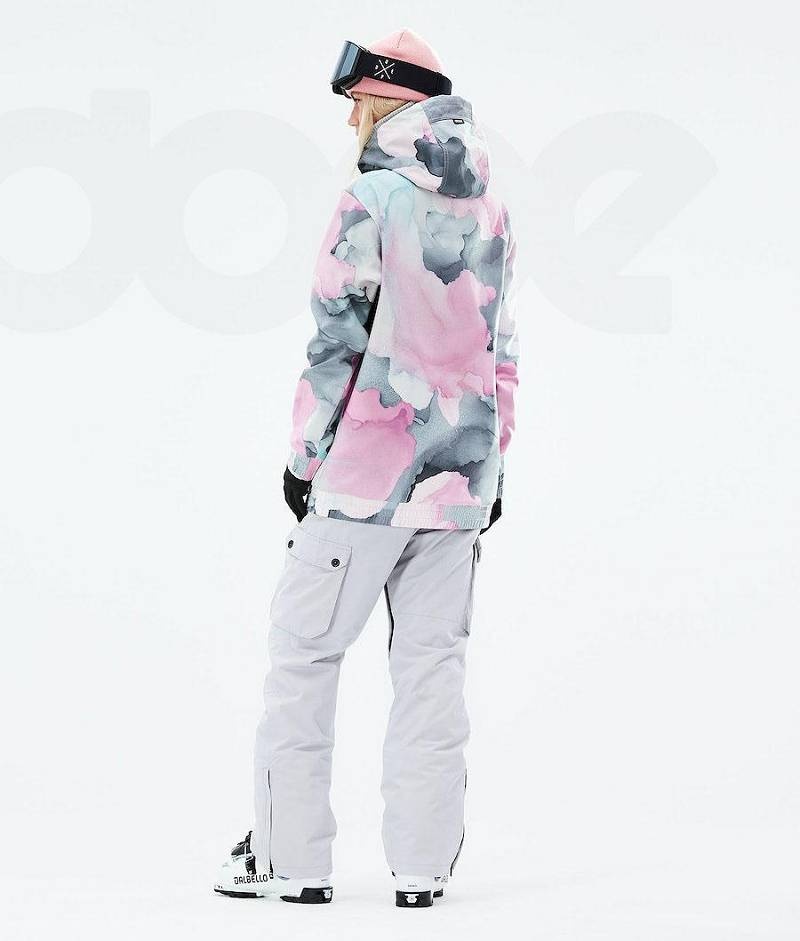 Pink Women's Dope Yeti 2021 Ski Jackets | India_D1718