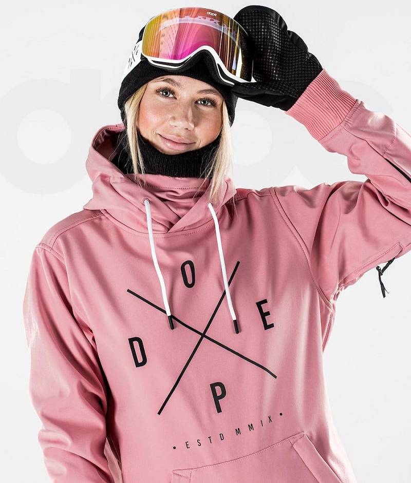 Pink Women's Dope Yeti W 10k Ski Jackets | India_D1798