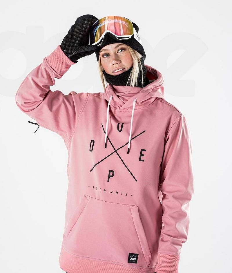 Pink Women's Dope Yeti W 10k Ski Jackets | India_D1798