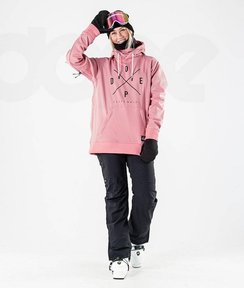 Pink Women's Dope Yeti W 10k Ski Jackets | India_D1798