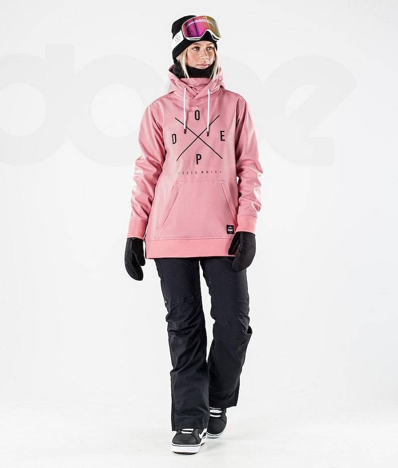 Pink Women's Dope Yeti W 10k Snowboard Jackets | India_D1991