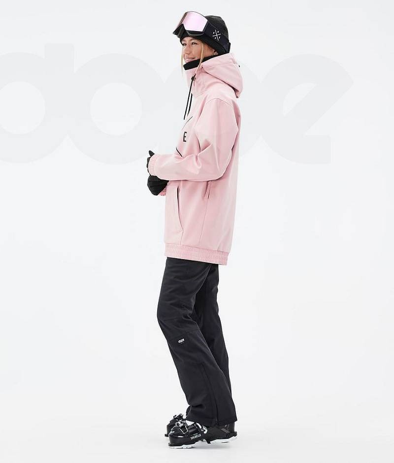 Pink Women's Dope Yeti W Ski Jackets | India_D1164