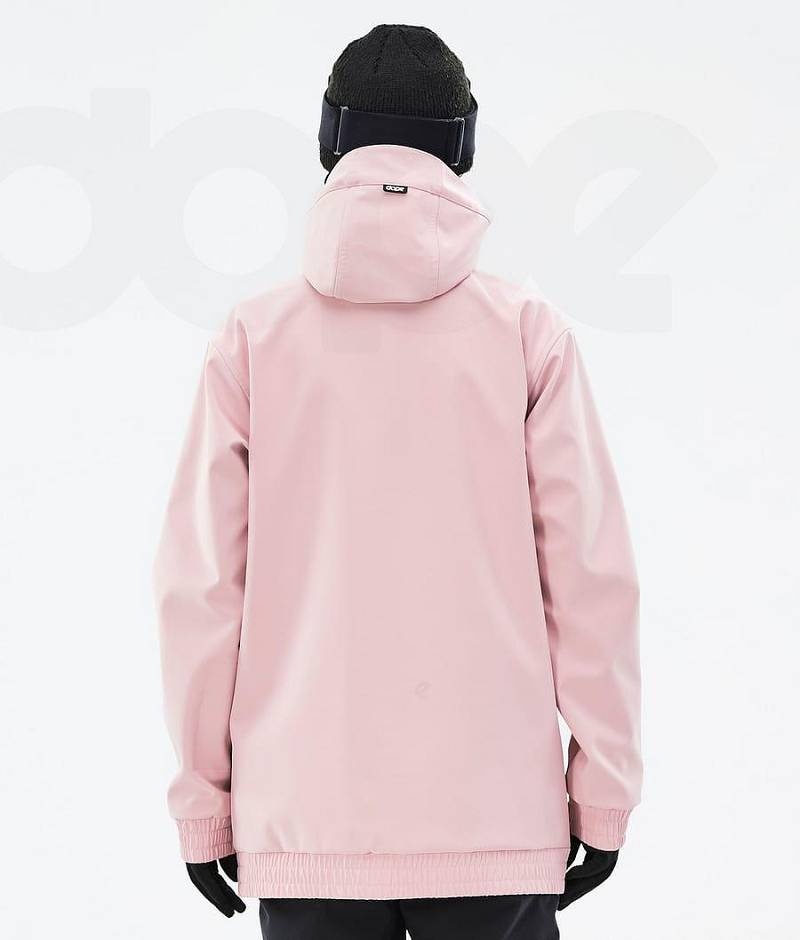 Pink Women's Dope Yeti W Ski Jackets | India_D1164