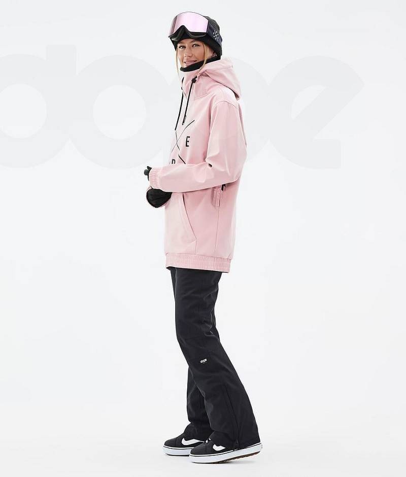 Pink Women's Dope Yeti W Snowboard Jackets | India_D2392