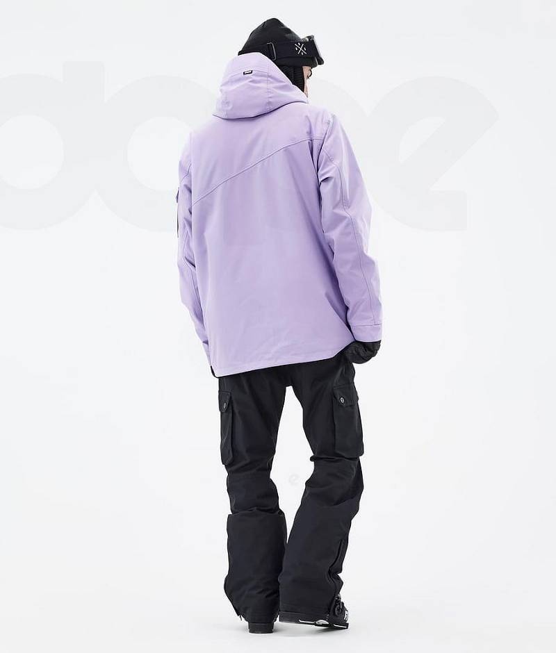 Purple Men's Dope Adept Ski Jackets | India_D1232