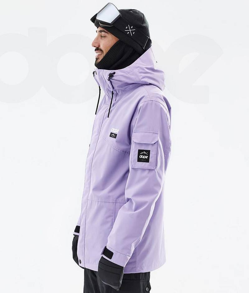 Purple Men's Dope Adept Ski Jackets | India_D1232