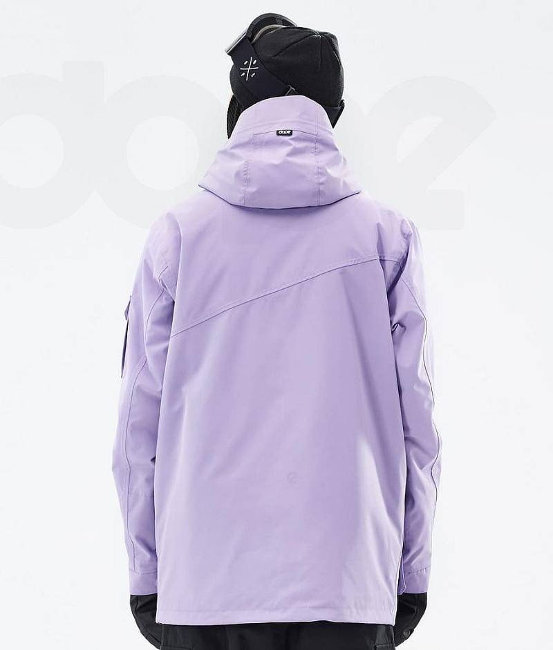 Purple Men's Dope Adept Ski Jackets | India_D1232