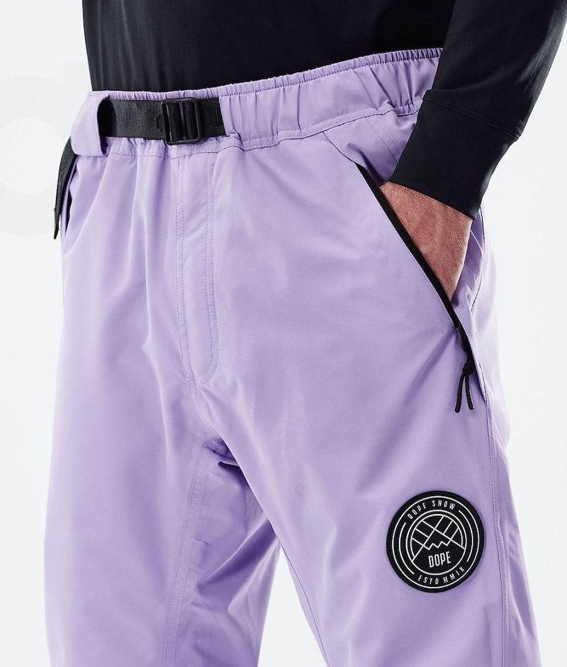 Purple Men's Dope Blizzard 2021 Ski Pants | India_D1198