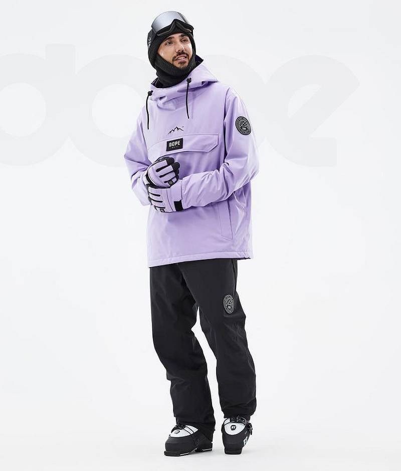 Purple Men's Dope Blizzard Ski Jackets | India_D2314