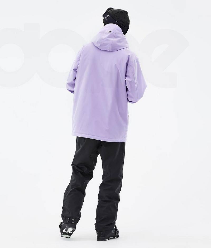 Purple Men's Dope Blizzard Ski Jackets | India_D2314