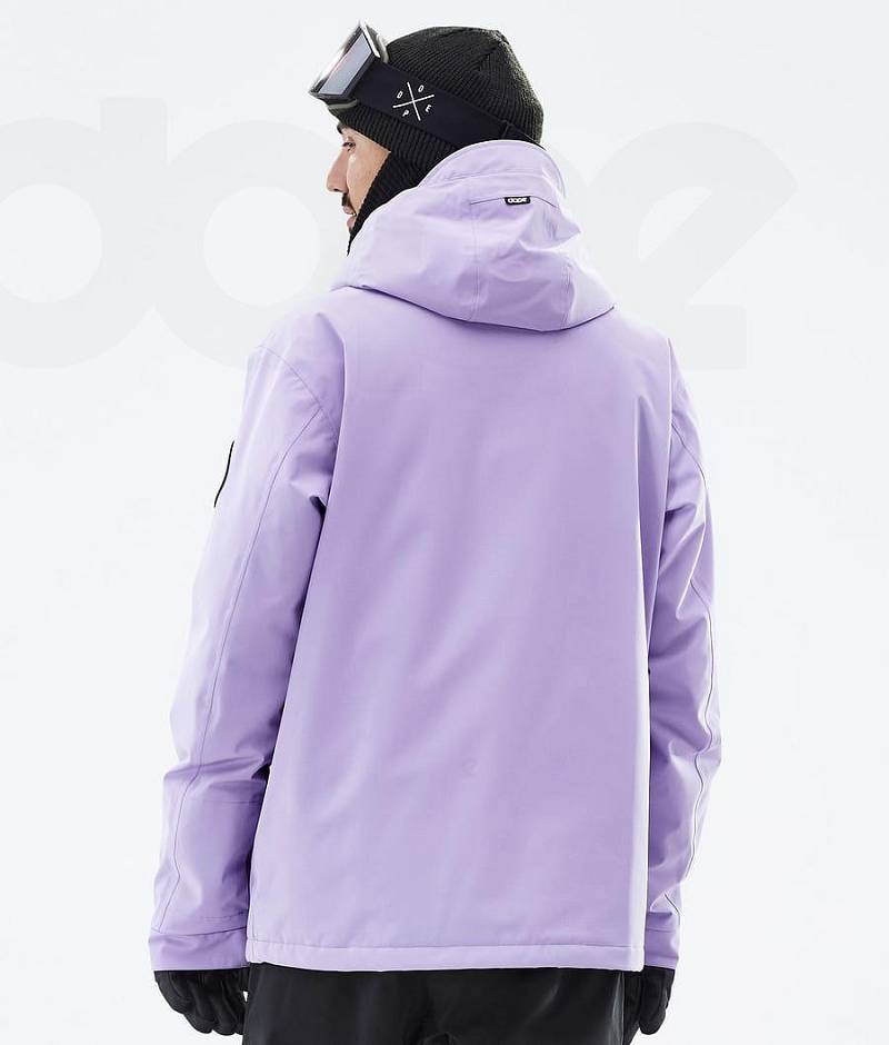 Purple Men's Dope Blizzard Ski Jackets | India_D2314