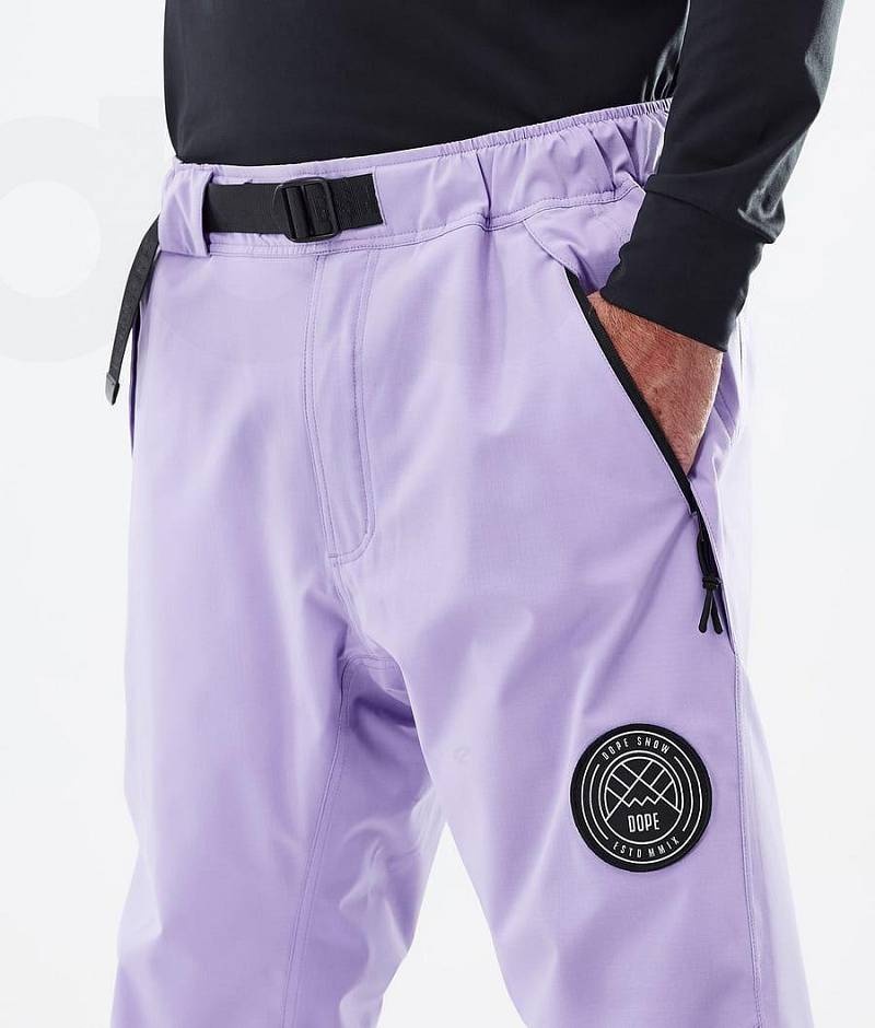 Purple Men's Dope Blizzard Ski Pants | India_D1287