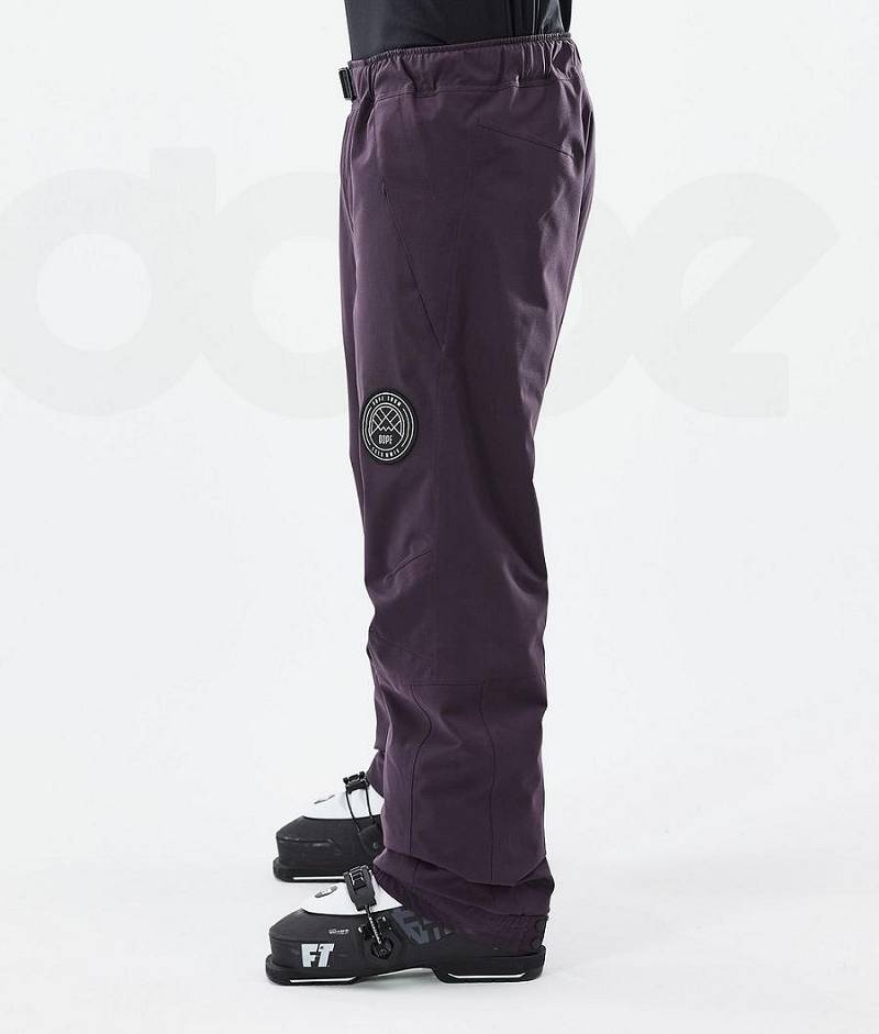 Purple Men's Dope Blizzard Ski Pants | India_D2159