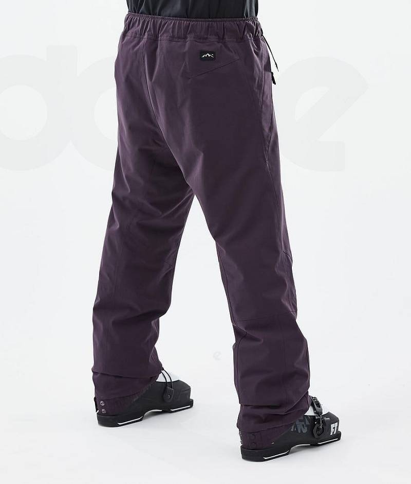 Purple Men's Dope Blizzard Ski Pants | India_D2159