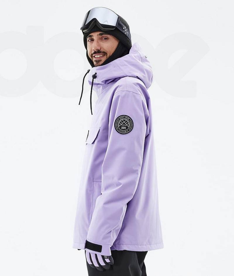 Purple Men's Dope Blizzard Snowboard Jackets | India_D2104