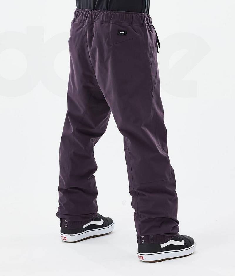 Purple Men's Dope Blizzard Snowboard Pants | India_D2279