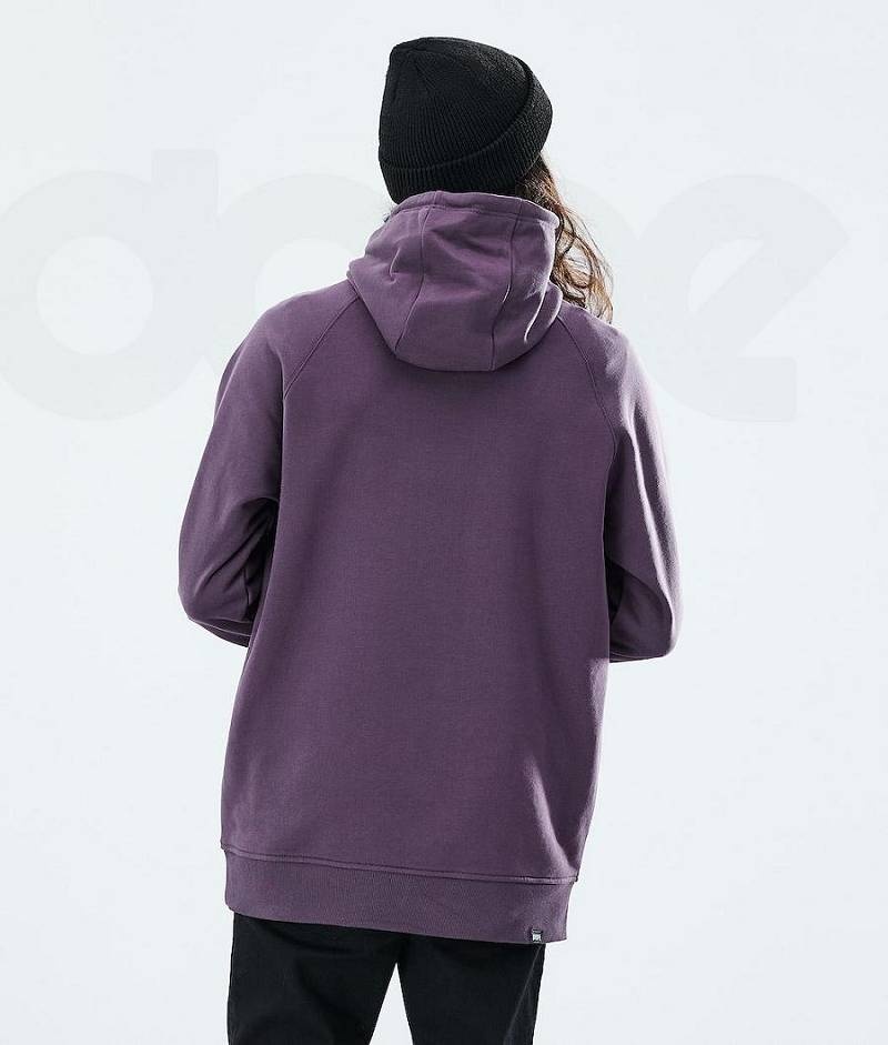 Purple Men's Dope Daily Hoodies | India_D1145