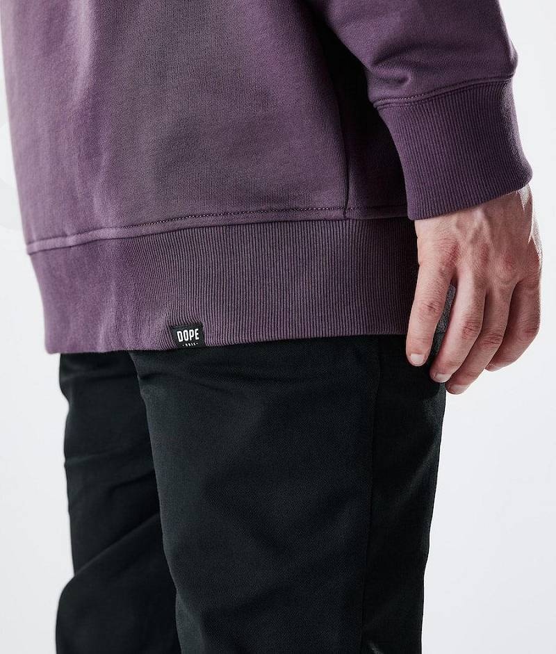 Purple Men's Dope Daily Hoodies | India_D1426