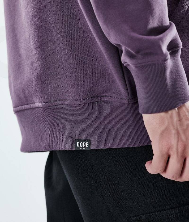 Purple Men's Dope Daily Hoodies | India_D2164