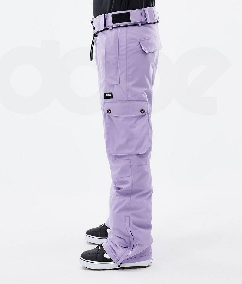 Purple Men's Dope Iconic Snowboard Pants | India_D1341