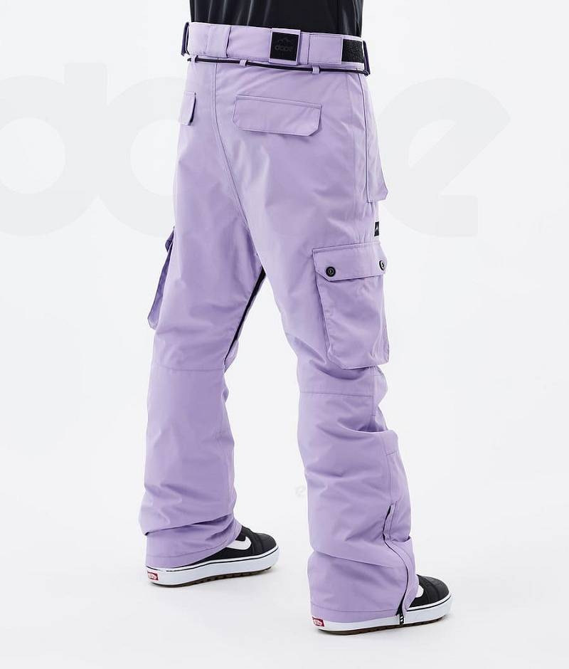 Purple Men's Dope Iconic Snowboard Pants | India_D1341