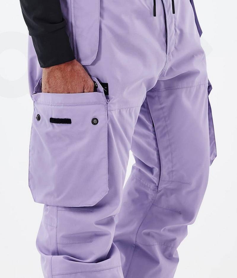 Purple Men's Dope Iconic Snowboard Pants | India_D1341