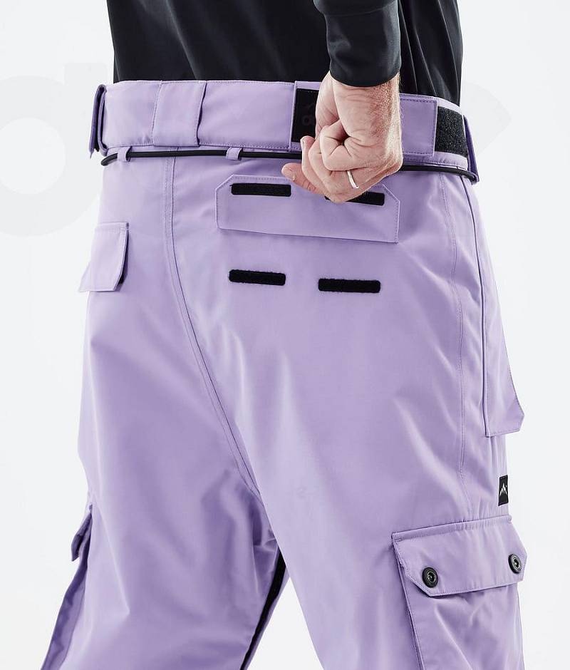 Purple Men's Dope Iconic Snowboard Pants | India_D1341