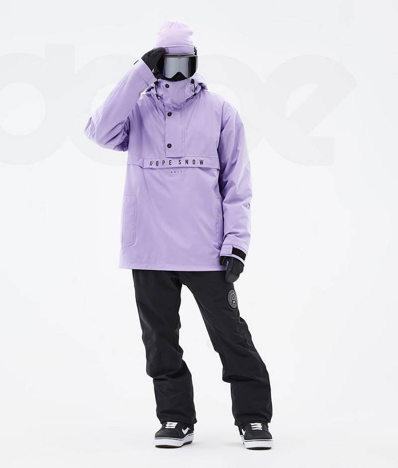 Purple Men's Dope Legacy Snowboard Jackets | India_D1988