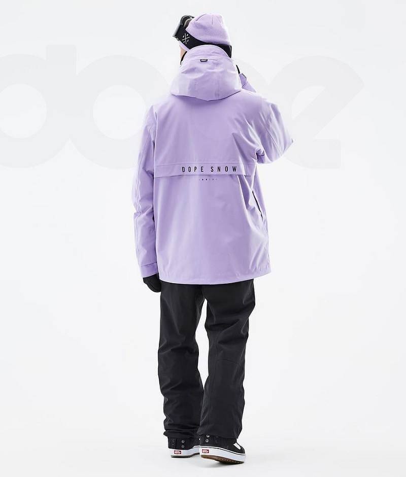 Purple Men's Dope Legacy Snowboard Jackets | India_D1988