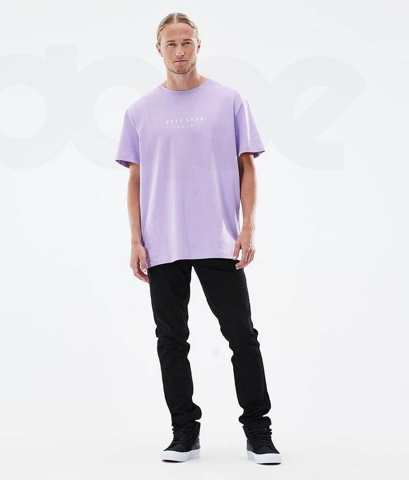 Purple Men's Dope Standard T-shirts | India_D2448