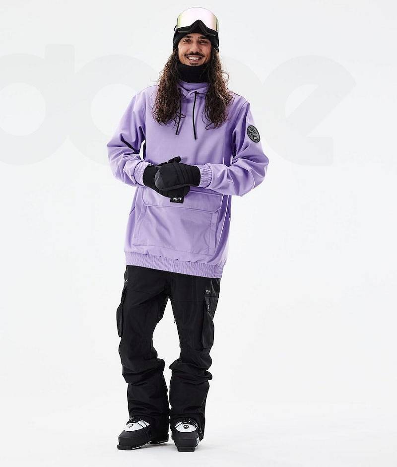 Purple Men's Dope Wylie Ski Jackets | India_D1179