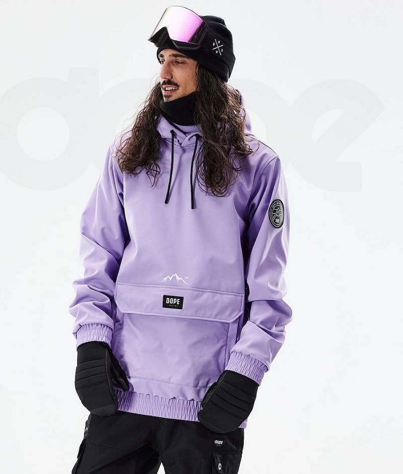 Purple Men\'s Dope Wylie Ski Jackets | India_D1179