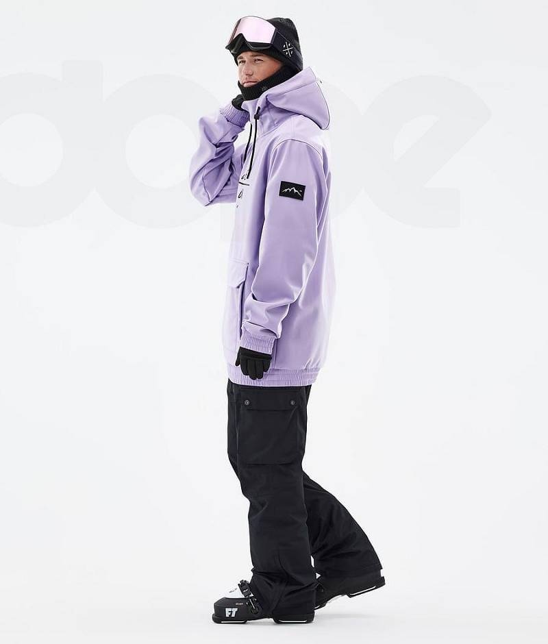 Purple Men's Dope Wylie Ski Jackets | India_D2365