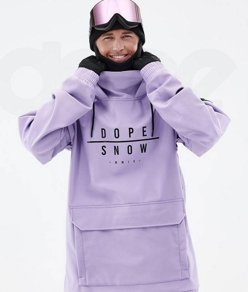 Purple Men's Dope Wylie Snowboard Jackets | India_D2123