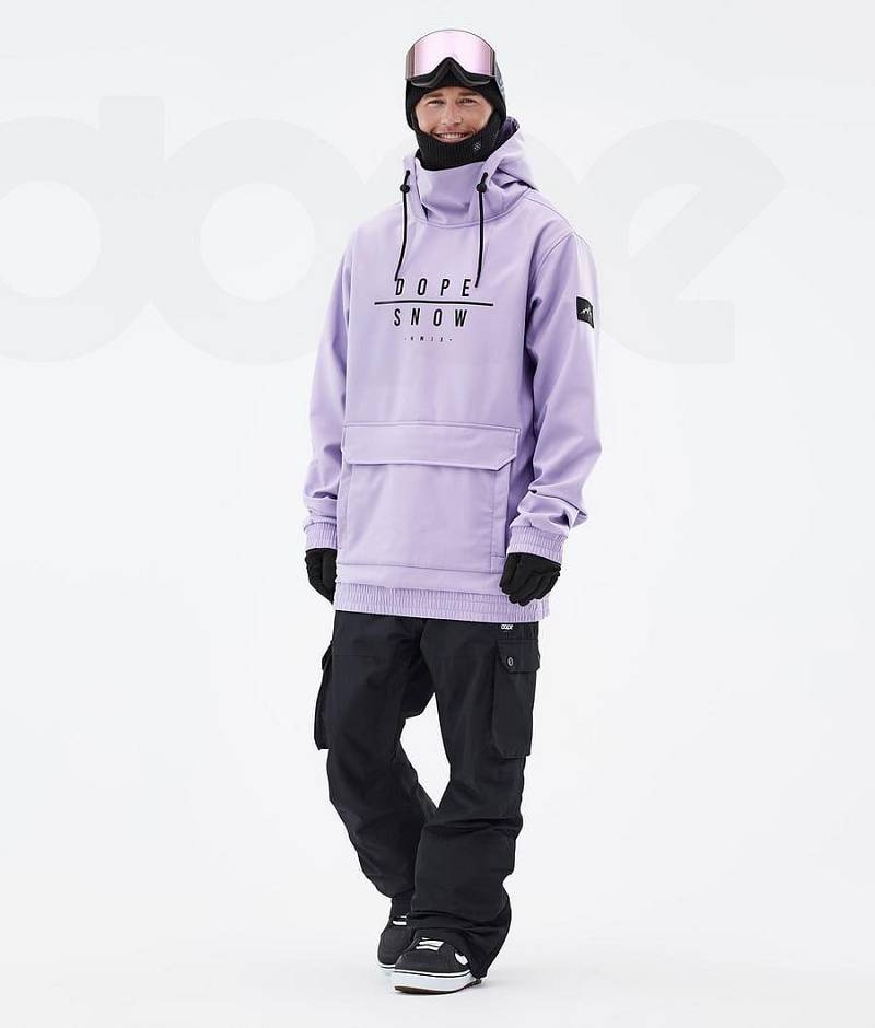 Purple Men's Dope Wylie Snowboard Jackets | India_D2123