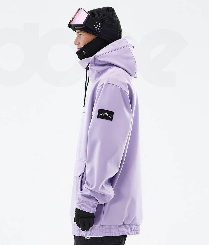 Purple Men's Dope Wylie Snowboard Jackets | India_D2123